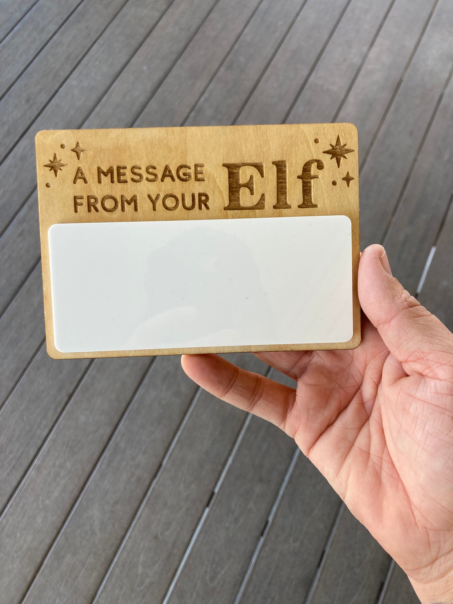 Message from your elf