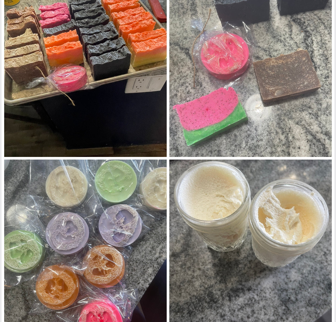 Handmade soaps (variety scents)